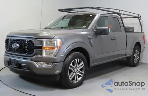 2021 Ford F150 Super Cab from USA, damaged, VIN 1FTEX1CP3MKD17894